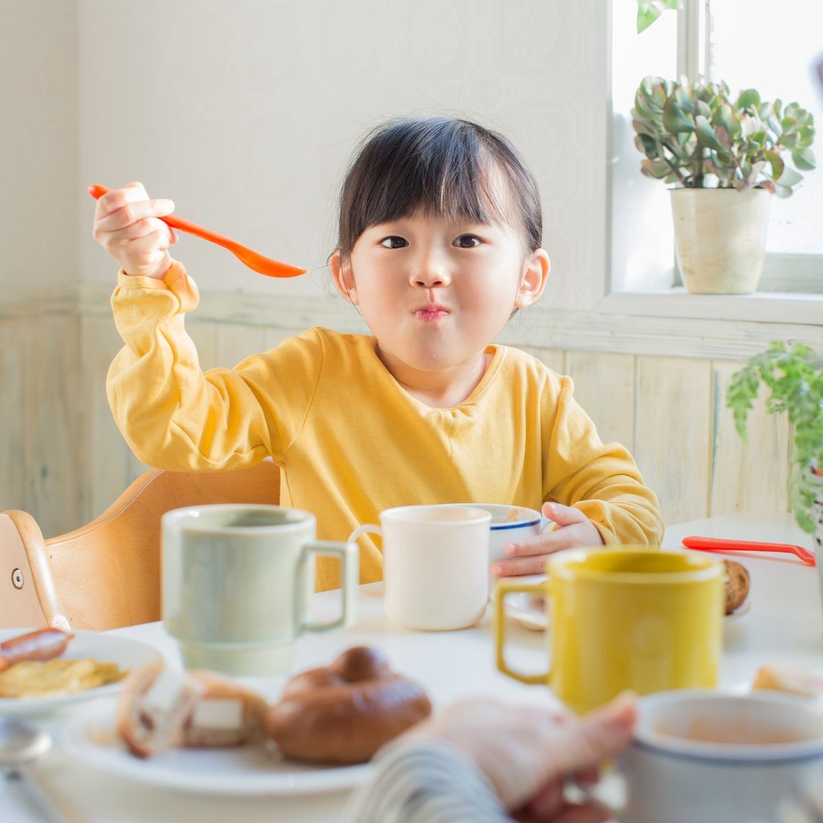 Child Eating Healthy Food